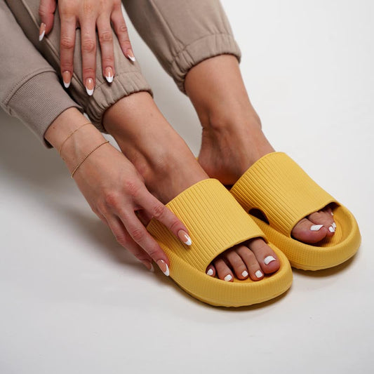2x1 CHANCLAS ERGONÓMICAS – AMARILLO